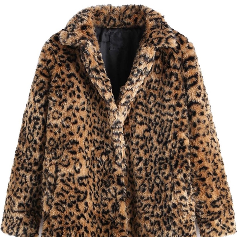 Animal print jacket